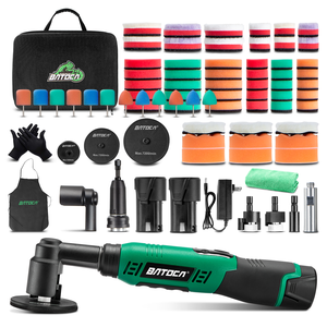 Pulidora <span class=keywords><strong>de</strong></span> Autos Inalámbrica <span class=keywords><strong>de</strong></span> Doble Acción Batoca 61, 300W, 2000mAh, Equipo <span class=keywords><strong>de</strong></span> Detallado Automotriz, Máquina <span class=keywords><strong>para</strong></span> <span class=keywords><strong>Pulir</strong></span> <span class=keywords><strong>Pisos</strong></span> Metálicos - Product Image 2