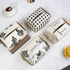 Cổ Sang Trọng Có Thể Gập Lại Mô Hộp Cao cấp Tùy Chỉnh Da Trang Trí Nội Thất Cho Phòng Ăn & Phòng Khách Thanh Lịch Giấy Thủ Công Thiết Kế - Product Image 1