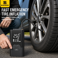 Pompe à air électrique BAIMEI, gonfleur portable à piles pour vélos, ballons, articles gonflables, voitures, vente en gros OEM