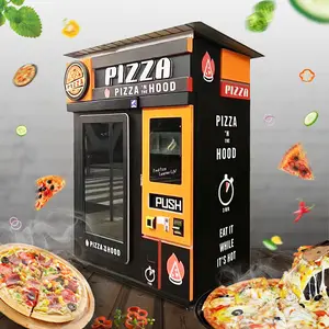 آلة بيع روبوت من قوانغتشو para pizzas congeladas آلة بيع البيتزا للوجبات الساخنة في الشوارع