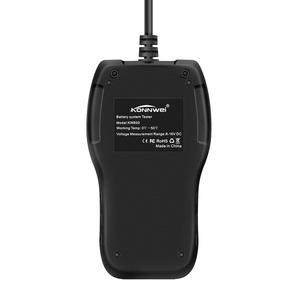เครื่องทดสอบแบตเตอรี่รถยนต์ KONNWEI KW600 12V 100-2000CCA เครื่องมือวิเคราะห์ ตรวจสอบการสตาร์ท การชาร์จ และอ่านโค้ด 12 โวลต์ - Product Image 2