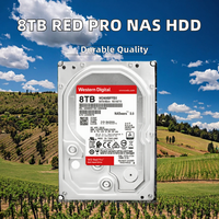 WD8005FFBX 8TB rosso Pro NAS disco rigido 7200 RPM classe SATA 6Gb 256MB Cache 3.5 pollici HDD interno per applicazione Server nuovo"