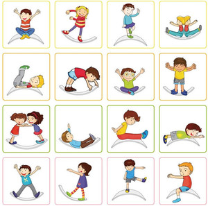 YC OEM eğitim Fitness Yoga ahşap çocuklar için ayakta denge kurulu gökkuşağı denge kurulu Wobble kurulu ahşap çift - Product Image 6