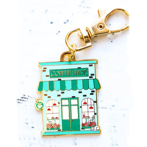 Chaveiro personalizado de fábrica na China, chaveiro com desenho livre, chaveiro esmaltado para café, chaveiro de construção - Product Image 3