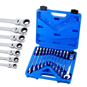 Nhà Máy Có Thể Điều Chỉnh Ratchet Wrench Xử Lý Ratcheting Cờ Lê Sae Kit Ổ Cắm Bộ Linh Hoạt 40 Cái Hand Tool Torque S