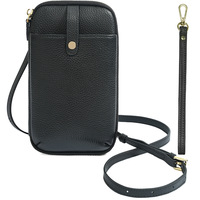 Cuir de vachette pour femmes en cuir véritable bandoulière sac de téléphone portable nouvelle mode épaule petit Mini sac de messager