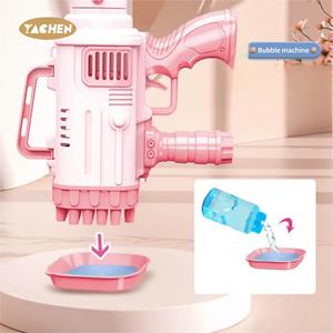 Yachen 32 lỗ phóng tên lửa Bong Bóng đồ chơi tên lửa bùng nổ Bong Bóng Súng gatling Máy bong bóng cho người lớn trẻ em - Product Image 5