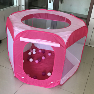 Girls Kids Playhouse Princess <strong>Tent</strong> Gift <strong>for</strong> Indoor &amp; Outdoor Kids Pink Ball Pit Large Pop up <strong>Children</strong> Ball Pits <strong>Tent</strong> - Product Image 1