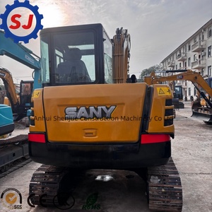 Mini-excavatrice SANY SY60C d'occasion |   Excavatrice sur chenilles de 6 tonnes |   Mini-pelle hydraulique compacte à vendre - Product Image 5