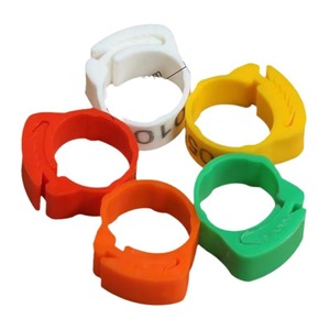 Bagues <span class=keywords><strong>de</strong></span> marquage réglables pour pattes d'oiseaux - Anneaux à clipser pour poulets, canards, <span class=keywords><strong>oies</strong></span> et oiseaux - Product Image 4