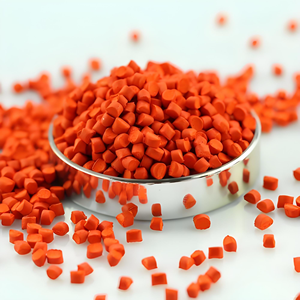 Cam masterbatch với tàu sân bay cho vật nuôi PVC PP PE ABS PA PC EVA ép phun, đúc thổi, và các ứng dụng thổi phim - Product Image 1