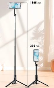 Trípode Selfie Stick Portátil Ulanzi MG-003 Pro de 1.36m para <span class=keywords><strong>iPhone</strong></span> 16 15 14 <span class=keywords><strong>13</strong></span> 12 - Product Image 2