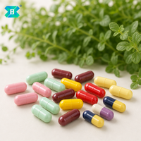 Capsules HPMC vides de couleur personnalisée, tailles 00, 0, 1, 2, 3 – Coques de capsules végétariennes colorées pour l'emballage de marques de produits nutritionnels