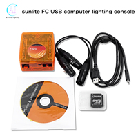 Contrôleur DMX Sunlite Suite 2 FC |   Interface USB DMX 1536 canaux pour éclairage de scène |   Suite compatible 3 ESA2