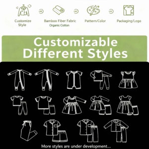 Pigiama in bambù personalizzato con stampa gratuita, maniche lunghe, casual, per mamma e figlia, nuovo design, abbigliamento da casa, pigiama da donna. - Product Image 2