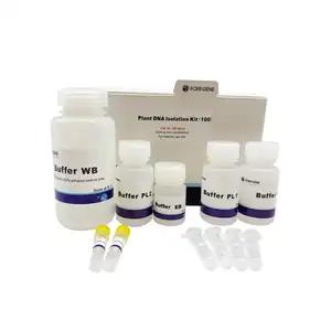 Kit de extração de isolamento de adn genômico, coluna de reagente de laboratório de pesquisa