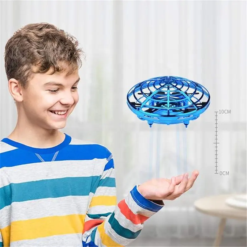 QY Mini indüksiyon helikopter drone kızılötesi dokunmatik uçak elektronik model sıcak satış patlayıcı çocuk küçük top oyuncak