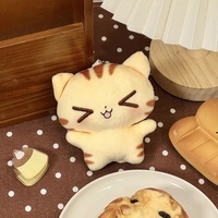 Porte-clés en peluche chat personnalisé, mignon et doux, animal en peluche, vente en gros, OEM, ODM, logo personnalisé, cadeaux pour enfants, breloque de sac, cadeau promotionnel