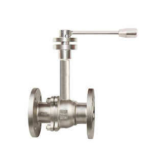 Bille cryogénique DN15 manuelle à tige allongée en acier forgé SS304 à très basse température avec filetage femelle pour l'argon - Product Image 6