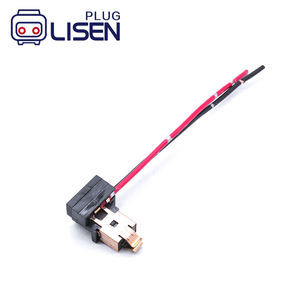 مقبس لمبة سيارة H1 H3 بسلك مزدوج ونواة نحاسية، موصل مقبس مصباح السيارة من البكلايت مع أسلاك توصيل - Product Image 4