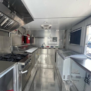 OEM Mobile Food Truck Street Mobile Food Trailer Cart Customized Catering Trailers for Sale - Product Image 3