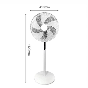 16inch Pedestal <b>Fan</b>- Oscillating <b>Fan</b> <b>With</b> 8 Speed Setting-<b>remote</b> <b>Control</b>- White 16 Inch Pedestal <b>Fan</b> 16 Inch Pedestal <b>Fan</b> - Product Image 3