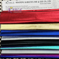 Tissu Lamé Tissé 100% Polyester Imprimé Feuille Métallique Léger et Doux 150GSM pour Robes de Mariée, Décoration Intérieure, Tapisserie et Vêtements pour Filles