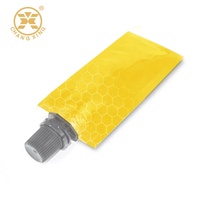 Petit sachet en plastique avec bec verseur, sachet en aluminium laminé avec bec verseur, sachet de ketchup de tomate, sachet de sauce chili, emballage avec bec verseur