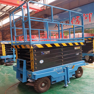 <span class=keywords><strong>Table</strong></span> élévatrice mobile électrique Cherry Picker Man Lifter Chariot élévateur à ciseaux hydraulique Plate-forme élévatrice aérienne manuelle mobile - Product Image 6