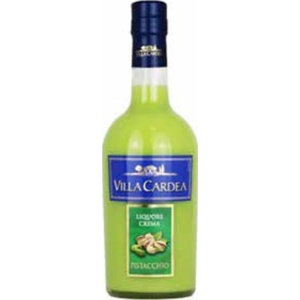 Liqueur italienne à la pistache, recette traditionnelle, Crema Al Pistacchio Villa Cardea, 0,50 L - 6 bouteilles par boîte, 17 % ABV, vert, durée de conservation de 10 ans - Product Image 1