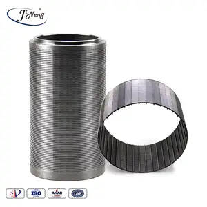 stainless steel 304 Johnson wedge wire screen basket for pressure screen water well casing screen mesh pipe