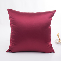 Housse de coussin en coton couleur unie, pour canapé de maison, créatif, abstrait, tendance, vente en gros,