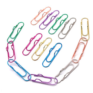Bán Buôn Đa Chức Năng Đầy Màu Sắc Giấy Clip Kim Loại Chủ Bút Lớn Kẹp Giấy Trường Văn Phòng Nguồn Cung Cấp - Product Image 4