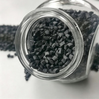 Granulés de résine haute résistance ignifugés renforcés PBT, granulés de plastique composite pour composants électriques industriels LED