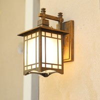 Lampe murale LED extérieure Duoshang, IP65 étanche, lumière blanc chaud 3500K, CRI 80, AC 85-265V, garantie 3 ans, utilisation en jardin