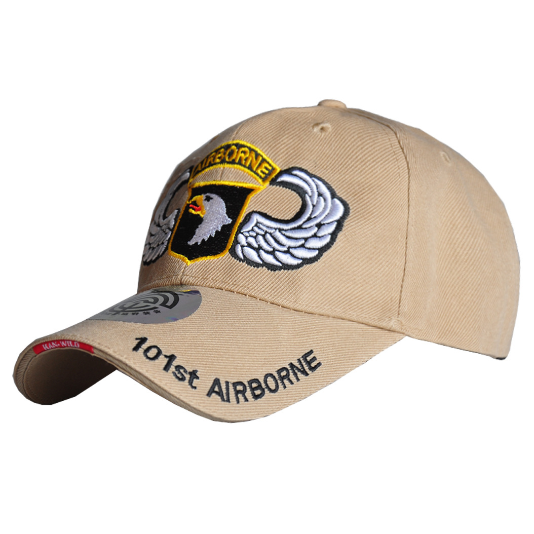 101 Airborne Division baseball cap - sandy color