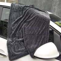 Microfibre sans bord 1200 1400 gsm lavage de voiture microfibre détaillant auto chiffons en microfibre nettoyage boucle torsadée séchage serviettes