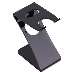 Soporte de acrílico en forma de Z para afeitadora, organizador de almacenamiento para afeitado facial masculino - Product Image 3