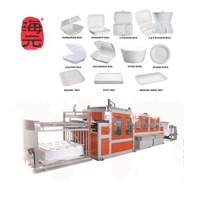 Machine pour récipients alimentaires en mousse/machine pour plateaux en mousse/machine de fabrication de carreaux de plafond en mousse de polystyrène à bas prix