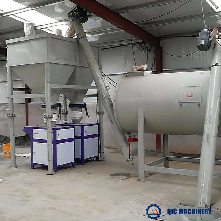 Wall Putty Mixing Machine with Pump Dry Mortar Ceramics Tile Glue Floor ...