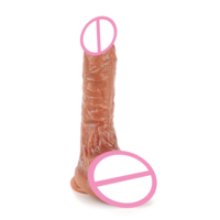 Entrega rápida Super Long Skin Hyper Dildo Silicona líquida Vibrador realista Vibradores telescópicos Producto de tienda sexual para mujer