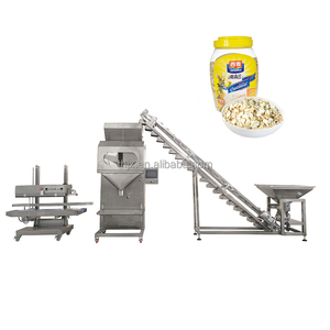 Machine de pesage et d'emballage semi-automatique à vibration pour le chlorure de calcium (<span class=keywords><strong>1kg</strong></span>, 2kg, 5kg) en sacs et petits seaux - Product Image 2