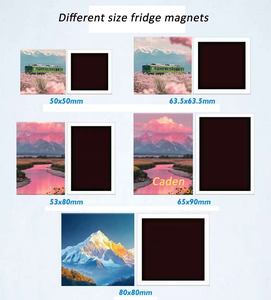 50*50 63.5*63.5 80*80mm 2x2 <span class=keywords><strong>2</strong></span>.5x2.5 英寸手动方形冰箱贴制作机 冰箱贴制作机 - Product Image 6