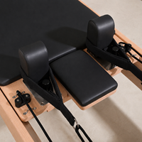 Machine de Pilates Reformer Professionnelle Portable et Réglable en Bois de Hêtre pour Studio de Pilates, Fabricant OEM ODM