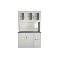Armario de Cocina de Acero Multifuncional Moderno para Oficina, Precio de Fábrica, Personalización de Tamaño y Color