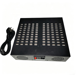 Station de charge USB multiport CE FCC Rohs <span class=keywords><strong>HUNDA</strong></span> 100 ports 450W Chargeur USB rapide de bureau pour hôtel école centres commerciaux - Product Image 2