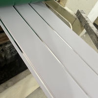 Colombie Panama panneau en PVC blanc pur blanc mat 20cm 25cm 30cm Cielo Raso De PVC panneau de plafond et panneau mural à bas prix