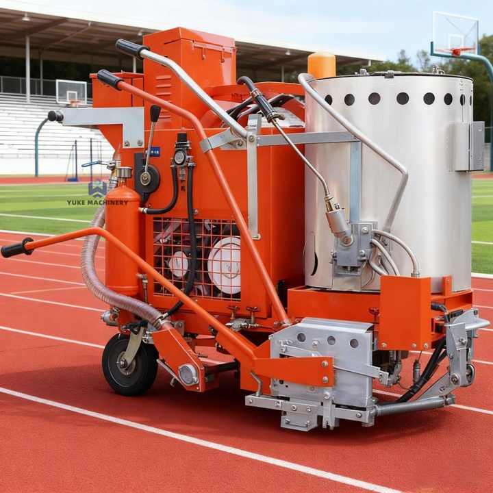Powder Line Marking Machine High Pressure Spray Road Marking Machine Thermoplastic Line Marking ...