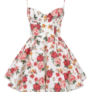 Nuevo Diseño de Verano, Vestido Mini Ajustado con Volantes y Parches para Mujer, Vestido Mini Sexy con Estampado de Rosas y Cierre Lateral con Cremallera - Product Image 2