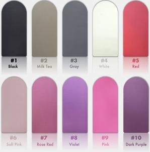 Juego de colchoneta de Pilates con bandas de resistencia y pesas, accesorios de yoga plegables antideslizantes de color rosa, uso universal - Product Image 3